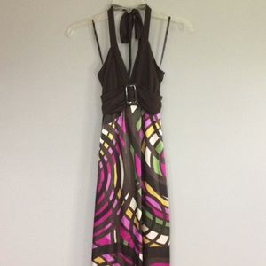 Candie’s Colorful Maxi Dress